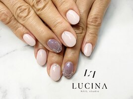 C-1096 ピンクパープルネイル