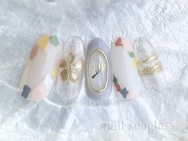 大人可愛い☆アンティークネイル