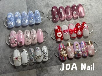 ジョアネイル(JOA Nail)/雪の結晶/サンタ/リース