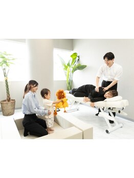 お子様同伴OKのサロン