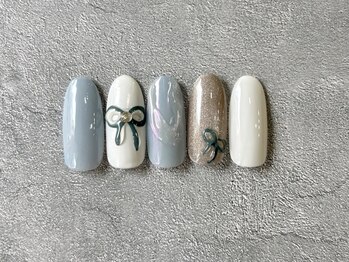 ニアウネイル(niau nail.)/ribbon nail