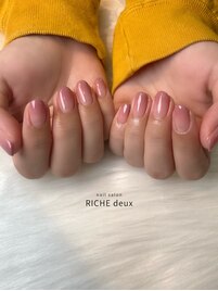 深みピンクのグラデーション