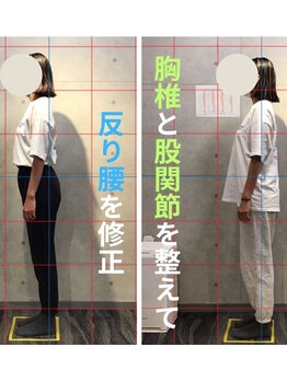 リボーンボディラボ/骨格矯正でスタイルアップ