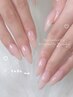 【Momoka】ジェル＋ワンカラー/ラメグラ/マグネットも可◎ ￥7000