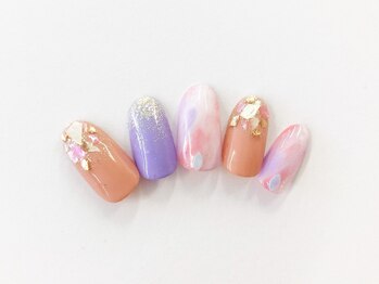 エトワール 中川中島店(Etoile)/パステルカラーネイル