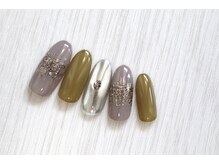 ココネイル/くすみユーアンスネイル