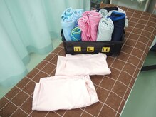 イスクラ鍼灸指圧接骨院/お着替えをご用意しております