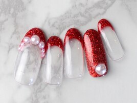 ￥7980定額コース　ラメフレンチ