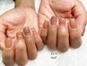 [HAND]平日限定！ワンカラー＋3color＋ラインストーン5粒サービス