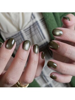 グラウネイル(glaw nail)/マグネット+ベースカラー