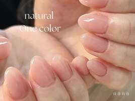 ワンカラー ピンク