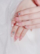 椿楽堂 新宿店/チークマグネット×パーツ付