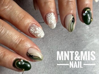 ミントアンドミスネイル(Mnt&Mis NAIL)/持ち込みデザイン　9800～