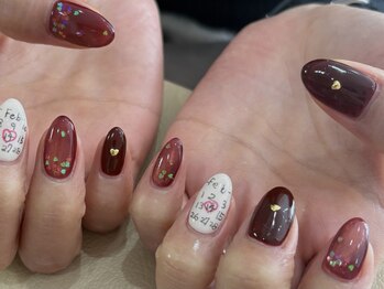 kaede担当 ハート デザイン