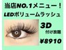 7月限定!LEDボリュームラッシュ☆3D付け放題!!8910円