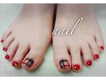 ご希望のチェックネイル