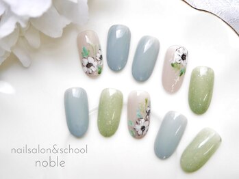 ネイルサロンアンドスクール ノーブル(noble)/チップチップサンプル