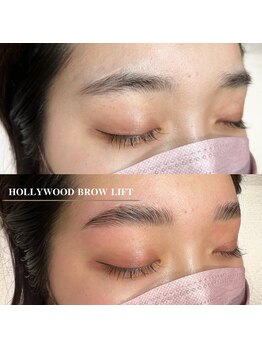 ケイツー アイラッシュ あべのキューズモール店(K-two eyelash)/《ハリウッドブロウリフト》