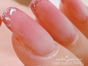 リル(RIRU)/ラメフレンチネイル