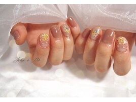 アート4本コース♪押し花ネイル