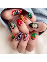 ネイルパニック/スプラトゥーンサモランネイル♪