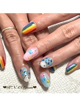 アールネイルドットコム(R*NAIL.com)/こいのぼりネイル