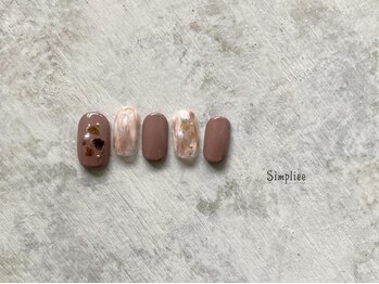 シンプリー ネイルアンドアイラッシュ 祖師谷大蔵店(Simpliee Nail&Eyelash)/ニュアンス　アートネイル
