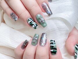 緑アートネイル