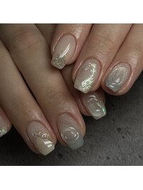 夏ニュアンスネイル