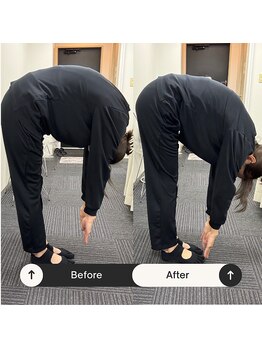 ココカラストレッチ 心斎橋店(KOKOKARAストレッチ)/１回でこの効果！