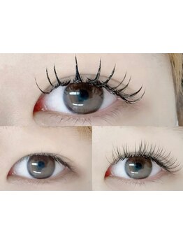 エクステの種類が豊富