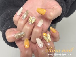 蝶々ネイル70118