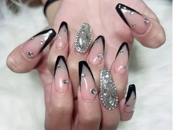 リンネイル 新大久保店(Rin Nail)/#待ち込みデザインOK #フレンチ