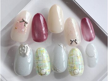 ジョジョ 千里中央店(JOJO)の写真/日常になじむデザイン～イベント向けのデザインまで豊富にご用意！【定額アートコース★オフ込¥4980～】