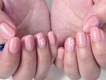 マイクローゼット バイ ネイルスタジオ(mycloset by nailstudio)/ワンカラー+桜