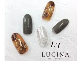 W-736 【新作】べっこうネイル