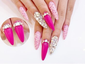 ネイルコレクション ピンク(Nail Collection Pink)/スカルプ放題★ツイード