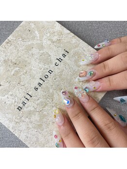 チャイ 大阪上本町店(chai)/宝石ネイル