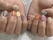 ネイルサロン レクラン(Nail Salon L'ecrin)/カラフルネイル 新宿/新宿三丁目