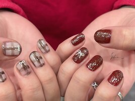 ちぐはぐネイル
