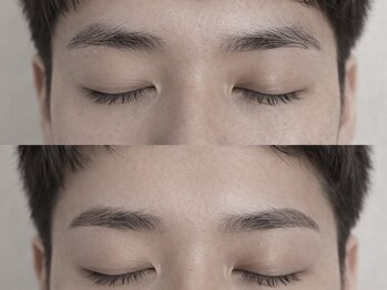 パロ 木更津(palo)/MEN'S EYEBROW BERORE AFTER