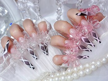 プティネイル(Puty Nail)/BIGリボンネイル スカルプ