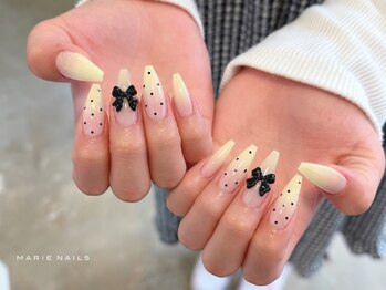 マリーネイルズ ららぽーと磐田店(MARIE NAILS)の写真/★アート好きにオススメです☆長さだしできます。初回オフ無料￥写真のデザイン￥17,500～！１week保証付き♪