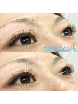 ソルモーネ(SOLMONE)/お客様フォト◆フェザーラッシュ