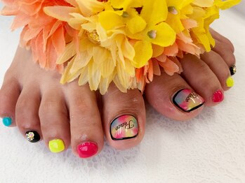 ディーネイル 天王寺(D-nail)/【福井】ネオンnail