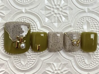 タフィーネイル 宜野湾コンベンションシティ店(TaffyNail)/フットグランドデザイン 7,490円