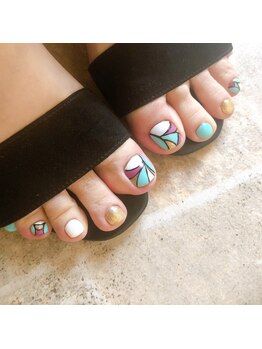 ブーケラテ(bouquet latte)/プッチ柄