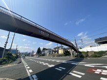ワンネス(Oneness)/道順３　高松2丁目歩道橋を通過