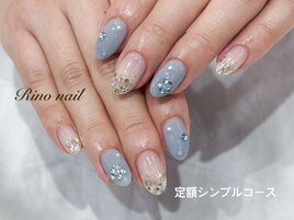 キラキラお花ネイル70119