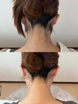 ブレデ フクオカ(B’lady Fukuoka)/整えすぎないうなじも作れます◎